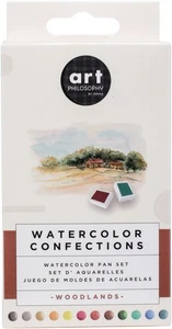 Sartenes de acuarela Prima Watercolor Confections 12/paquete-bosques - 631550 - Imagen 1 de 4