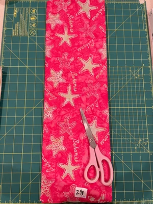 Batik Fabric Remnant - 100% cotton - #R-113 - 2  1/8yds - Image 1 of 2