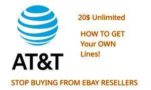 AT&T Unlimited Data Hotspot Plan / tylko 20 USD miesięcznie! ZRÓB TO SAM - Zdjęcie 1 z 1