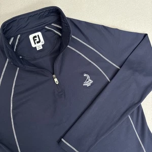 Footjoy FJ XSmall Pinehurst 1895 Q Zip Performance Pullover Putter Boy Golf EUC - Picture 1 of 7