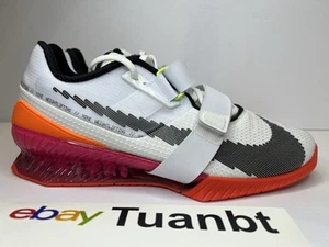 BRAND NEW Nike Romaleos 4 SE Men's Weightlifting Shoes ‘Rawdacious’ DJ4487-121 - Picture 1 of 7