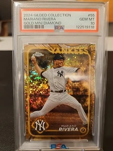 Mini-Diamante Refractor Oro Mariano Rivera Colección Dorada 2024/50 - Imagen 1 de 3