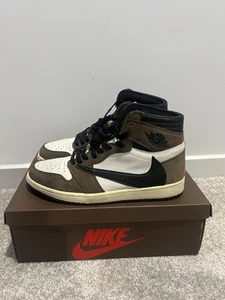 Size 11 - Jordan 1 Retro OG x Travis Scott High Mocha - Picture 1 of 3