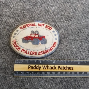 Patch Associazione Tiratori Camion Hot Rod Nazionale Vintage anni 80 macchiata AB1 - Foto 1 di 2