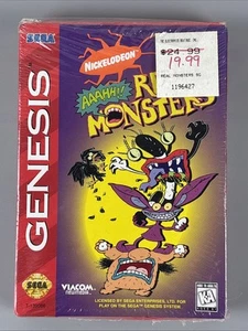 AAAHH Real Monsters [Cardboard Box] Sega Genesis Complete in Box Tested Working! - Picture 1 of 16