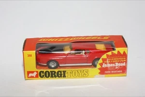 Ford Mustang Corgi 391 James Bond, impecable en buena caja original - Imagen 1 de 8