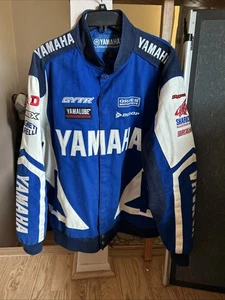 CHAQUETA ESTILO BOMBARDERO DE CARRERAS YAMAHA PRODUCTO CON LICENCIA DISEÑO JH VINTAGE TALLA XL - Imagen 1 de 14