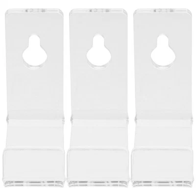  Espositore per dischi da parete con dischi in vinile acrilico trasparente da 12 - Immagine 1 di 4