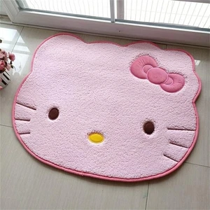 Tappeti Kawaii Tappeto Super Morbido Area Tappeti Carino Cartone Animato Gattino Modello Viso... - Foto 1 di 8