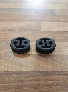 2X SOPORTE DE MONTAJE DE ESCAPE DE GOMA FIAT STILO GASOLINA Y DIÉSEL 2001-2008 - Imagen 1 de 1