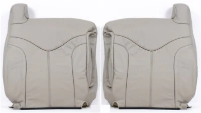 GMC Yukon 2000 2001 2002 cubierta de asiento trasero para conductor y pasajero vinilo tostado claro Foto 1 de 4
