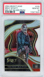 2024 Panini Select WWE "The Fiend" Bray Wyatt Ringside Die-Cut SSP - PSA 10 - Bild 1 von 2