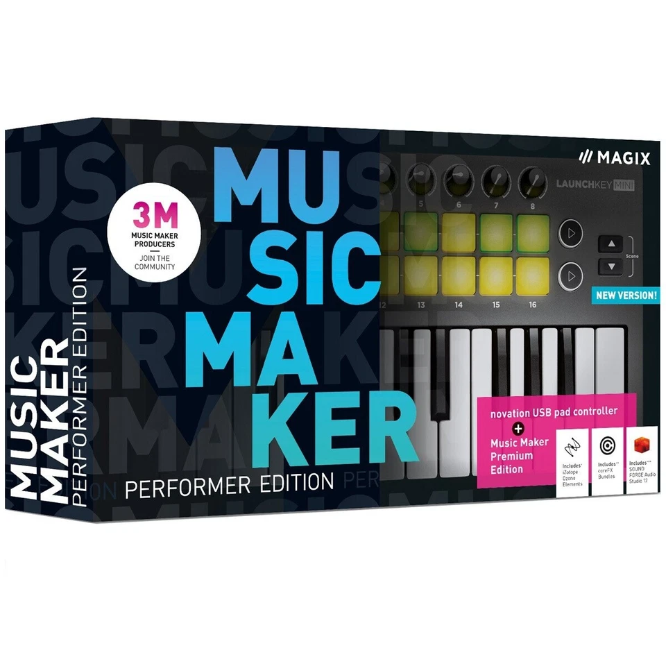 MAGIX Music Maker Performer Edition keyboard  - Bild 1 von 1