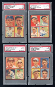1935 Goudey 1L Earl Averill PSA 1.5 3F Jim Bottomley 8C PSA 2 Detroit Tigers #1 - Bild 1 von 2