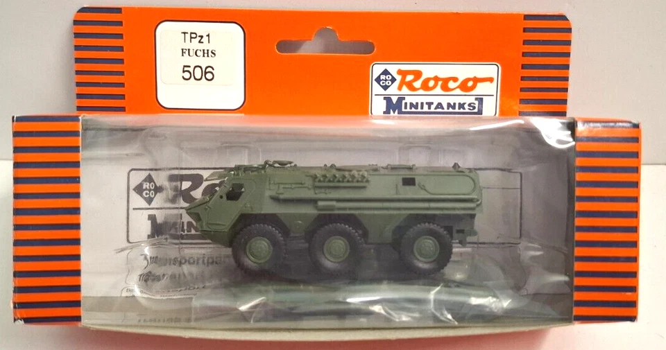 ROCO MINITANKS 1:87 PLASTICA MEZZO MILITARE   TPZ1 FUCHS  ART 506 - Immagine 1 di 1