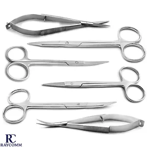 Herramientas de disección veterinaria dental para sutura de tejidos médicos microcirugía - Imagen 1 de 7