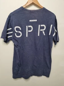 vintage esprit shirt mens size medium blue hifi 90s 80s embroidered - Picture 1 of 11