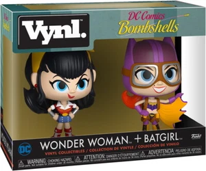 DC Comics Bombshells - Wonder Woman + Batgirl - Figuras Funko Vynl - Imagen 1 de 3