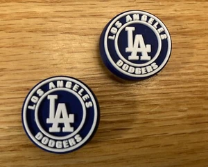 Dije del equipo de béisbol de los Dodgers de Los Ángeles de la MLB para zapatos de cocodrilo - 2 piezas - Imagen 1 de 1