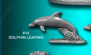 "614 Dolphin Leaping" Dark Depths Reaper Miniatures Bones V Kickstarter D&D RPG - Picture 1 of 1