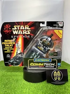1999 Star Wars Commtech Chip Reader Action Figure Vintage New In Pack Hasbro - Picture 1 of 2