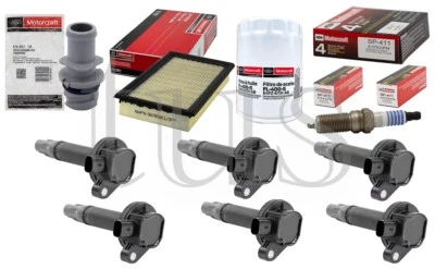 Kit de puesta a punto Ford Edge 2008 3,5 L V6 bobina de encendido DG520 SP411 EV257 FL400S Foto 1 de 4