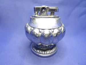 Vintage Benzin Tischfeuerzeug in Chrome - Top Funktion- - Bild 1 von 5