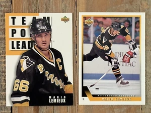 1993-94 Upper Deck Mario Lemieux Pittsburgh Penguins #407 #301 - Picture 1 of 6