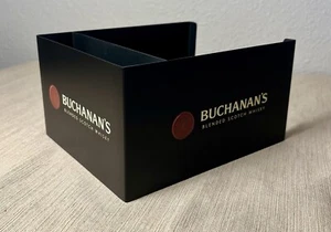 BUCHANAN’S SCOTCH WHISKY METAL BAR NAPKIN/STRAW HOLDER CADDY BARWARE BRAND NEW! - Picture 1 of 7