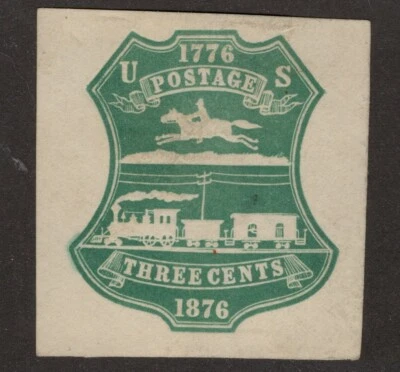 US Scott U219 Unused Hinged- Cut Square - CV 30$ - Image 1 of 2