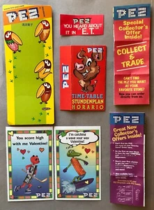 Inserti carta PEZ ritirati, pubblicità e offerte speciali per posta + 2 San Valentino in carta - Foto 1 di 7