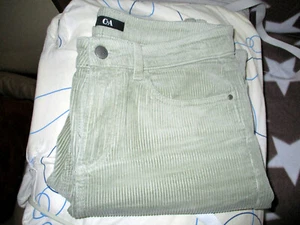 Cordhose Gr: 38 lindgrün/grau Neu - Bild 1 von 2