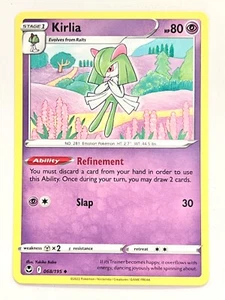 Kirlia 068/195 Uncommon Silver Tempest Pokemon Pack Fresh Near Mint NM - Picture 1 of 4
