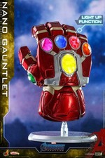 Hot Toys COSB572 LED Iron Man Nano Infinity Gauntlet Avengers Endgame Cosbaby 