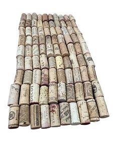 Lot of 90 Wine Corks All Real Cork * No champagne or synthetics Crafting Corks