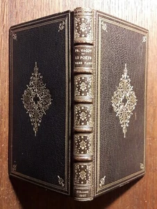 François GACON, Le Poëte sans fard, Cologne, 1697. Reliure maroquin de SAMBLANX. - Picture 1 of 9