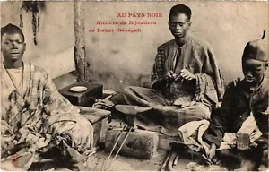 PC SENEGAL DAKAR ATELIERS DE BIJOUTIERS TIPOS ÉTNICOS (a62727) - Imagen 1 de 2