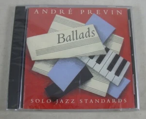 Andre Previn Ballads Solo Jazz Standards Ramone CD SEALED Angel 1996 - Foto 1 di 4