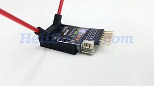 Supporto antenna a forma di V stampato in 3D / montaggio per ricevitore X4R/X4R-SB/D4R-II - Foto 1 di 2