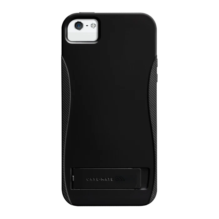 Case Mate Pop Case iPhone 5 5S Black/Black with Stand New in Retail Packaging - Image 1 of 1