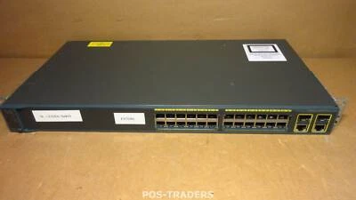 Cisco WS-C2960-24TC-L V02 24x 10/100 Gigabite + 4 SFP ports switch - Image 1 of 2