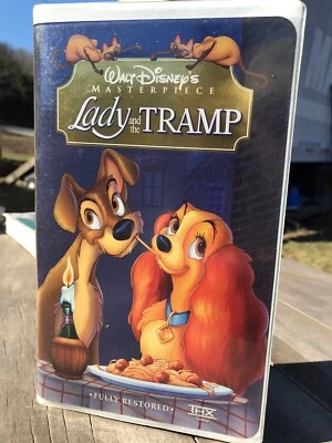Disney “Lady And The Tramp” 1998 VHS Masterpiece Collection #14673 - Image 1 of 3