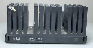Vintage Intel Pentium II 80522PX266512EC 266MHz 512KB cache CPU module SL3HE - Picture 1 of 3
