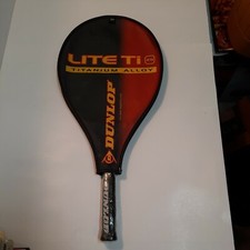 DUNLOP LITE TI 25 - Tennis Racquet  0/4" BLACK ORANGE & YELLOW With Bag New