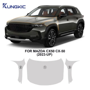 Hood Fender Precut Paint Protection Film PPF TPU For Mazda CX-50 CX50 2023-2025 - Picture 1 of 14