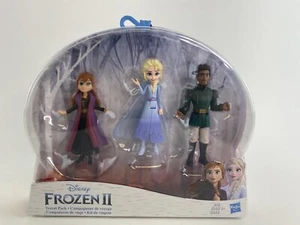 Disney Frozen 2 Anna, Elsa, and Mattias Travel Pack Figures 3-Pack NIB - Picture 1 of 6