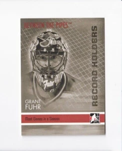 GRANT FUHR '07 IN THE GAME BETWEEN THE PIPES RECORD HOLDERS CARD-SHIPS FREE - Picture 1 of 24