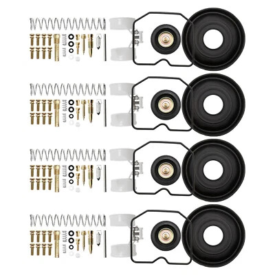 Kit de reparación de carburador flotador de diafragma para Kawasaki Ninja 250R EX250-E2 1986-1987 Foto 1 de 4