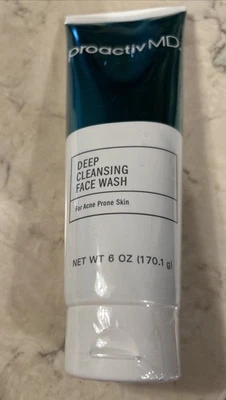 Proactiv Md Deep Cleansing Face Wash 6 Oz Factory Sealed -Free Shipping - - Image 1 of 4