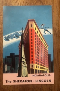 Sheraton-Lincoln Hotel Indianápolis, Indiana. Postal (WP8) - Imagen 1 de 2